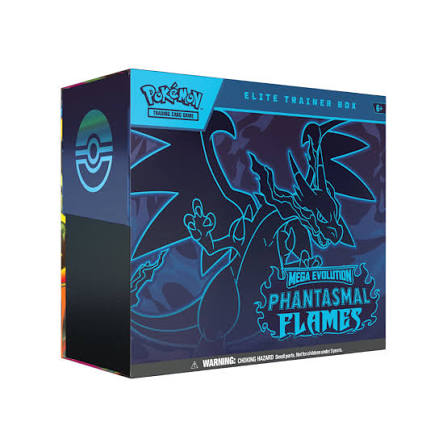 Pokémon Mega Evolution Phantasmal Flames sealed products