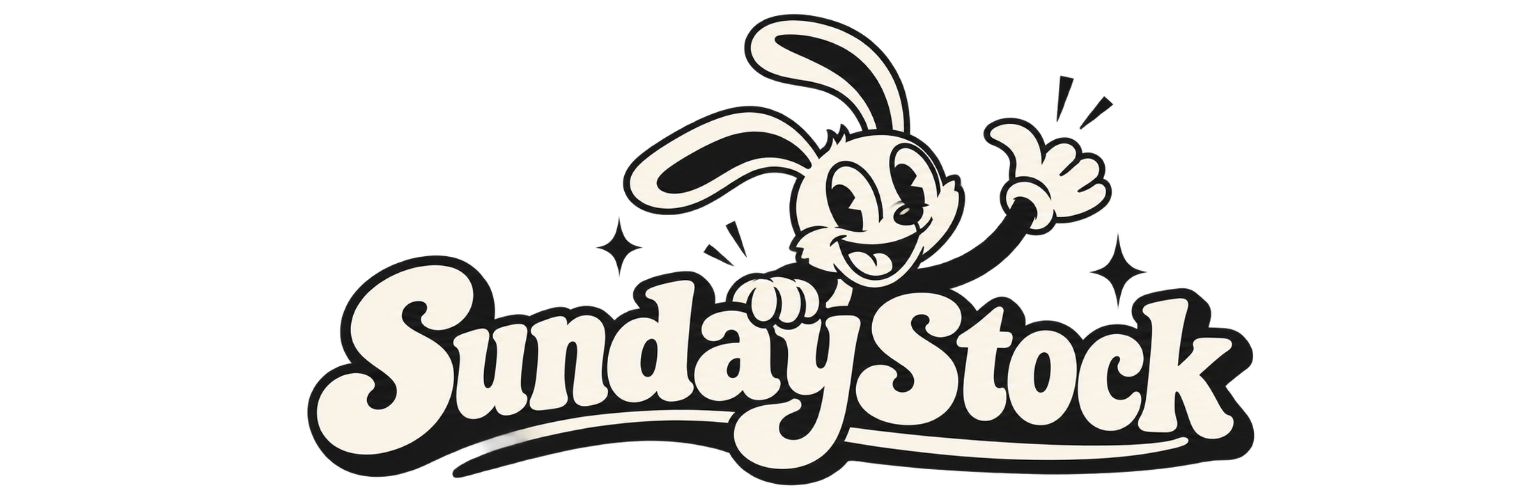 SundayStock rubber-hose rabbit logo